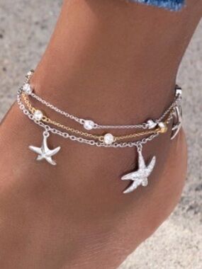🌞💎NWT Island Breeze Anklet by Touchstone Crystal by Swarovski